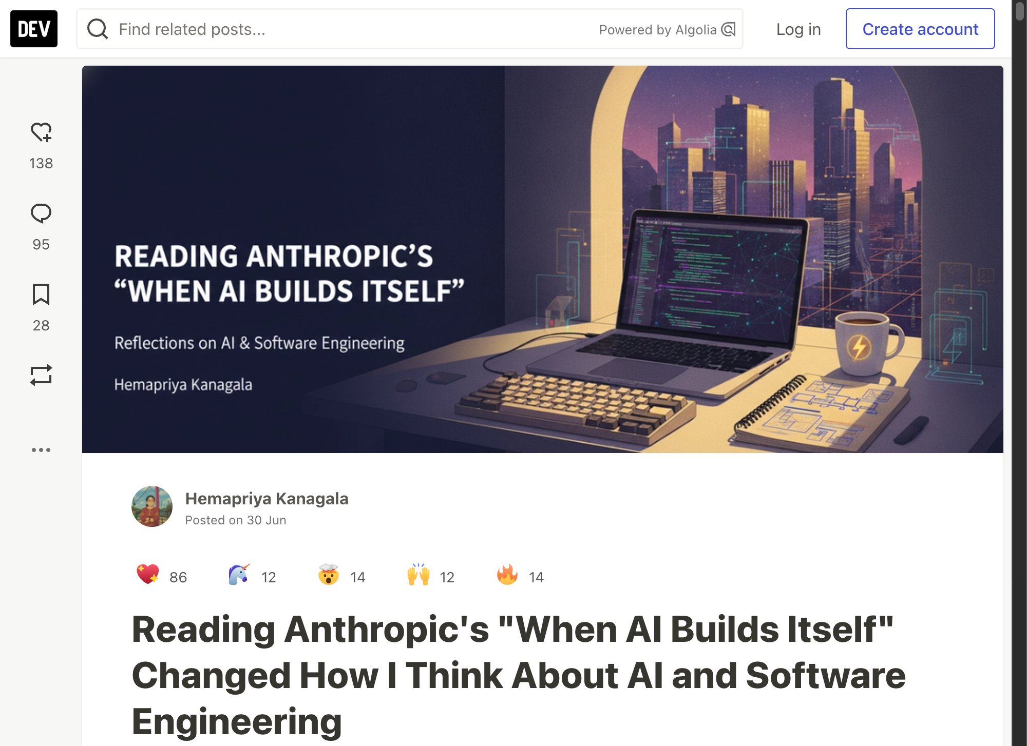 Когда ИИ пишет 80% кода: уроки эссе Anthropic «When AI Builds Itself»