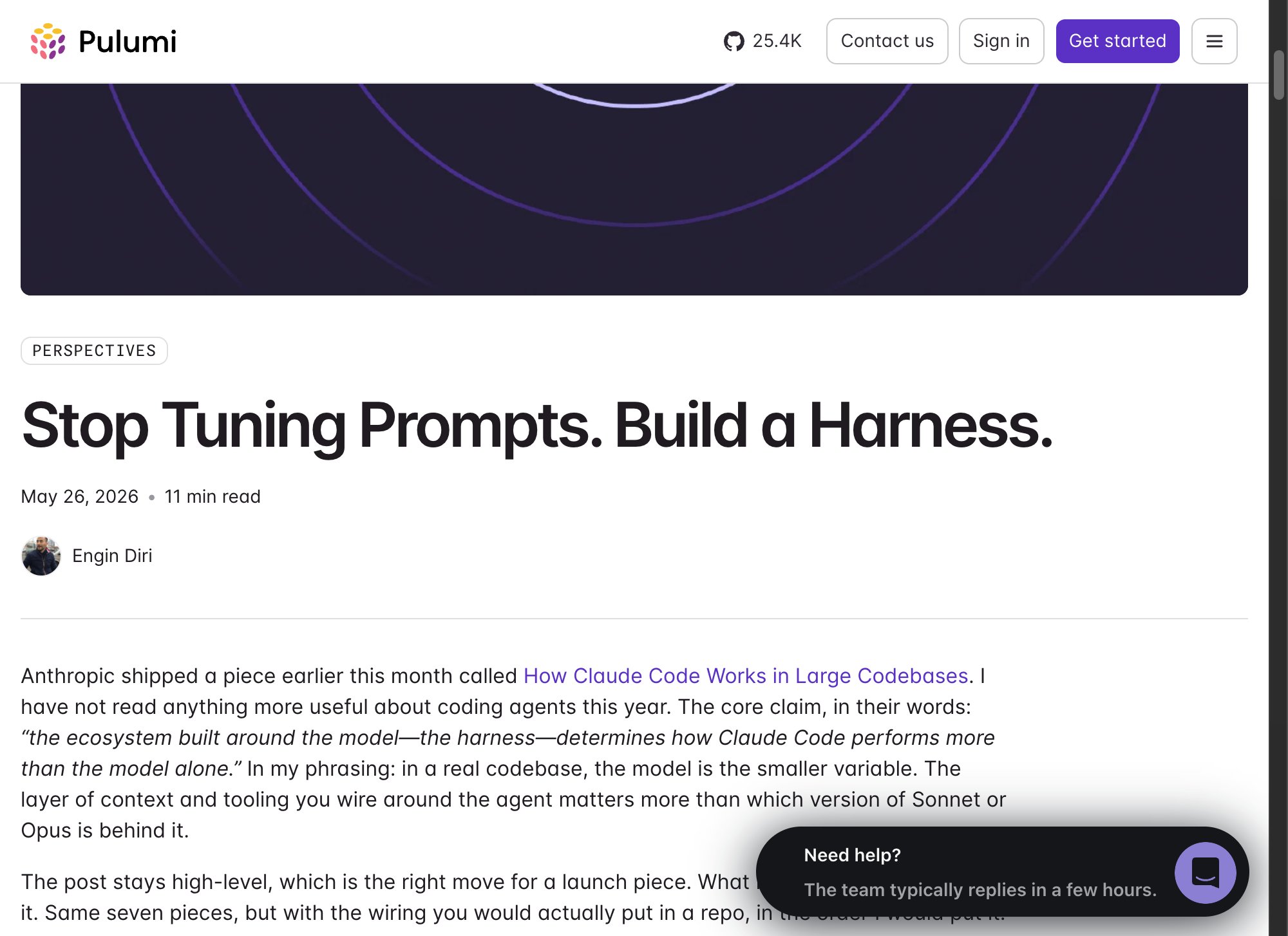 Перестаньте тюнить промпты. Постройте harness для coding-агента