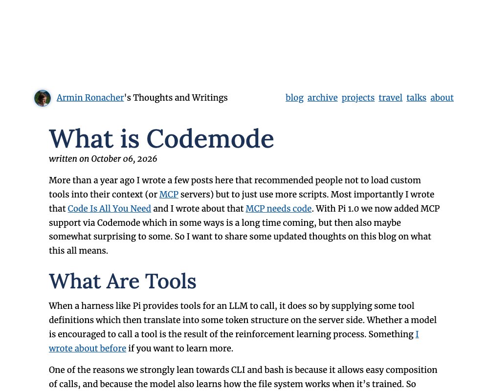 Что такое Codemode