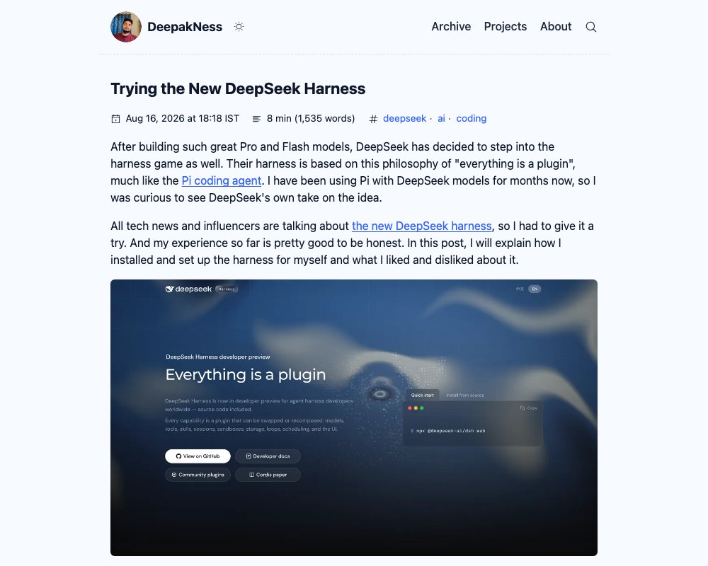 DeepSeek Harness: опыт использования, 4 режима сессий и живая счётность токенов