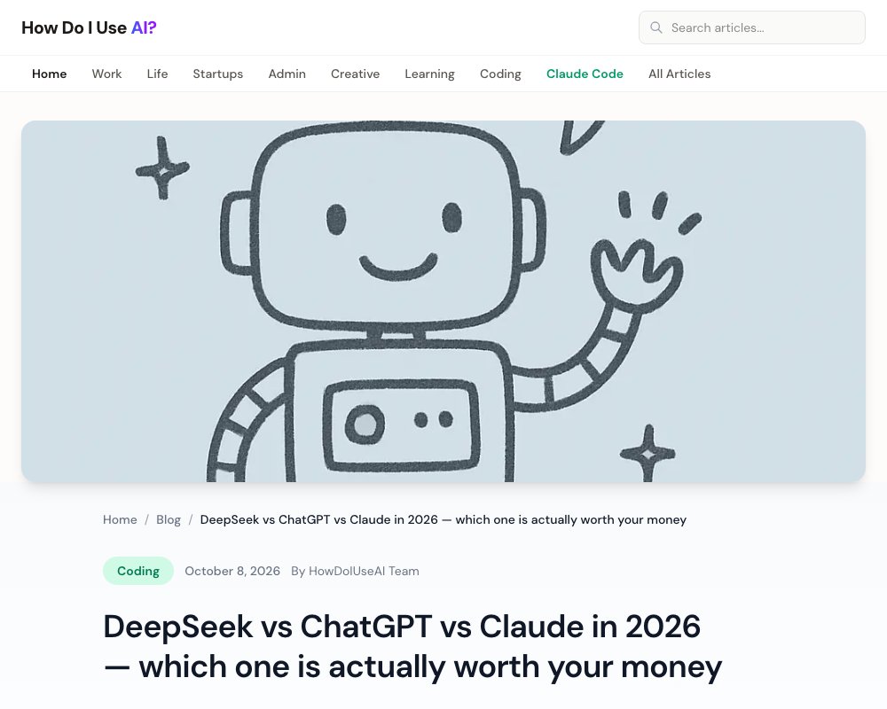 DeepSeek против ChatGPT и Claude в 2026 году: цены, контекст и приватность