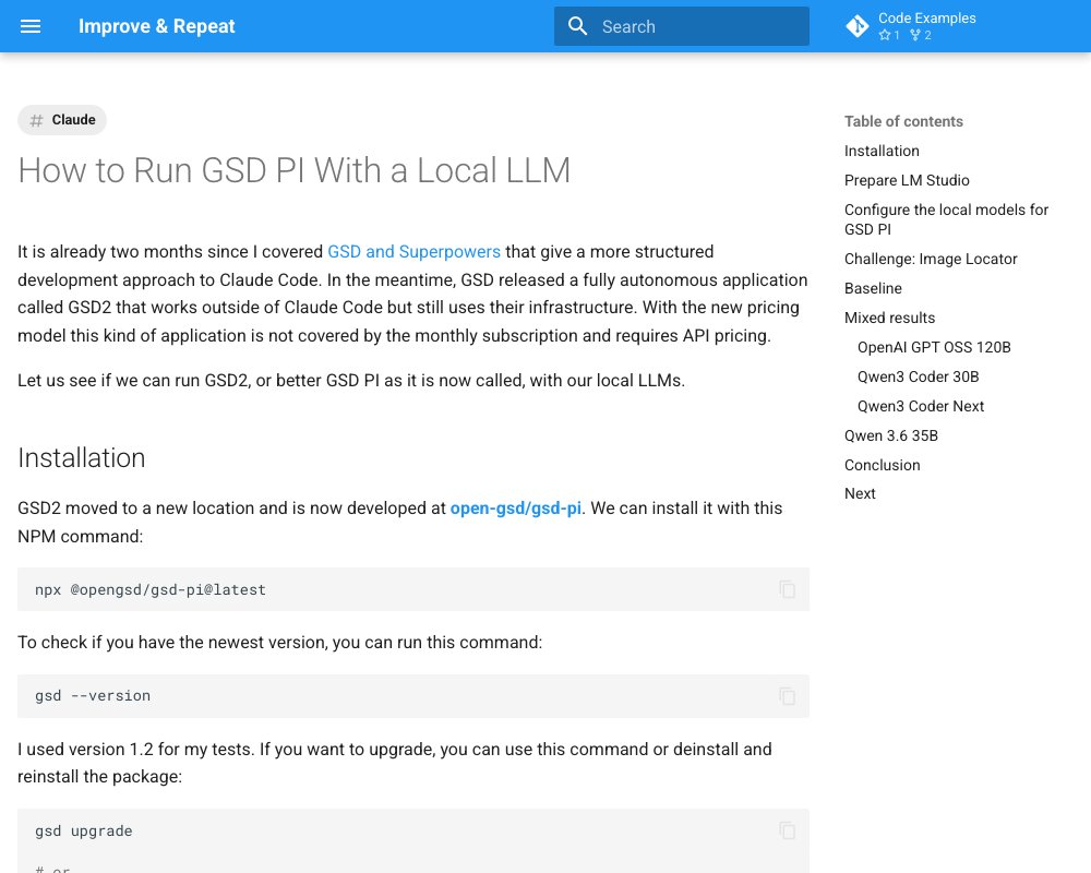 Как запустить GSD PI с локальной LLM: тестирование моделей и честный обзор
