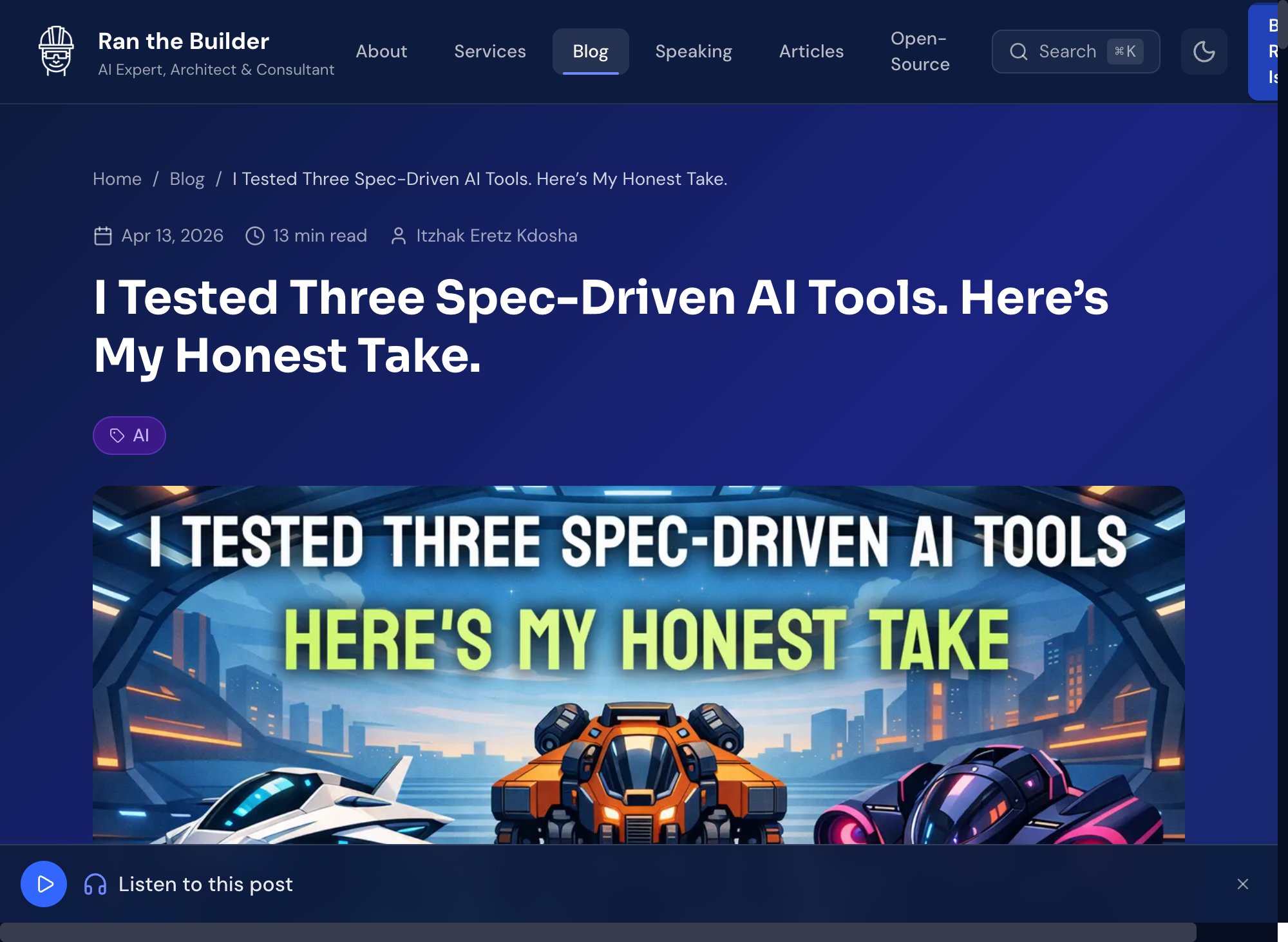 Сравнение трёх инструментов спецификации для AI-разработки: BMAD, Spec-Kit, OpenSpec