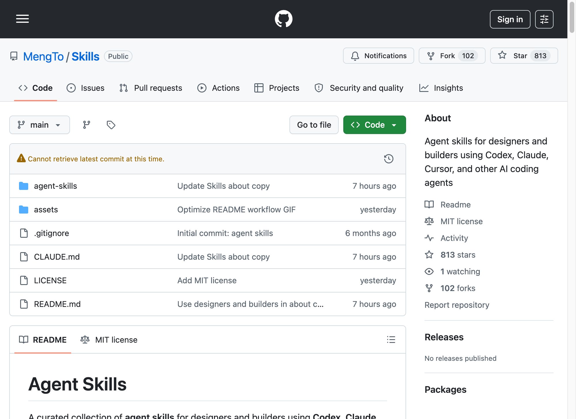 MengTo/Skills — коллекция навыков для дизайнеров и фронтендеров