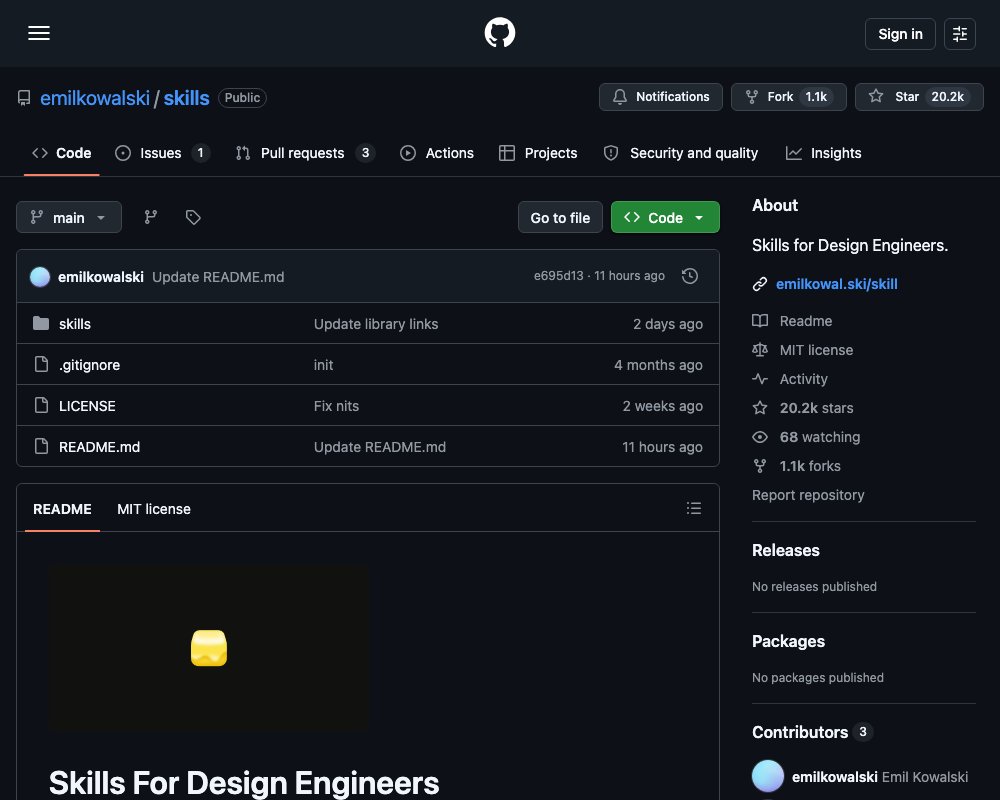Skills for Design Engineers — скиллы для ИИ-агентов с чувством вкуса
