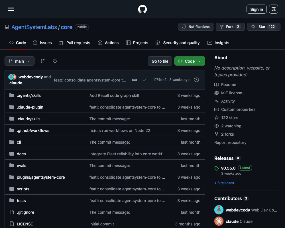 AgentSystem — единый скилл /ship для AI-кодинг-агентов