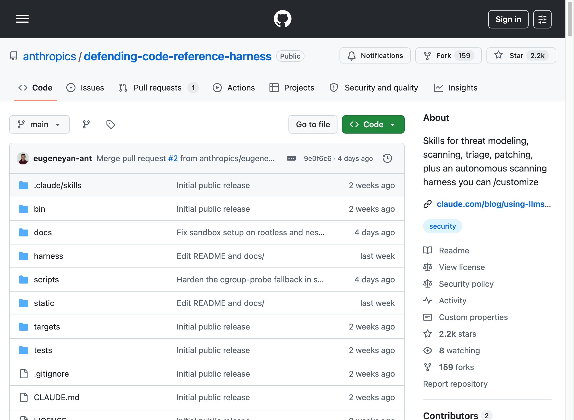 Defending Code Reference Harness — автономный поиск и исправление уязвимостей с Claude