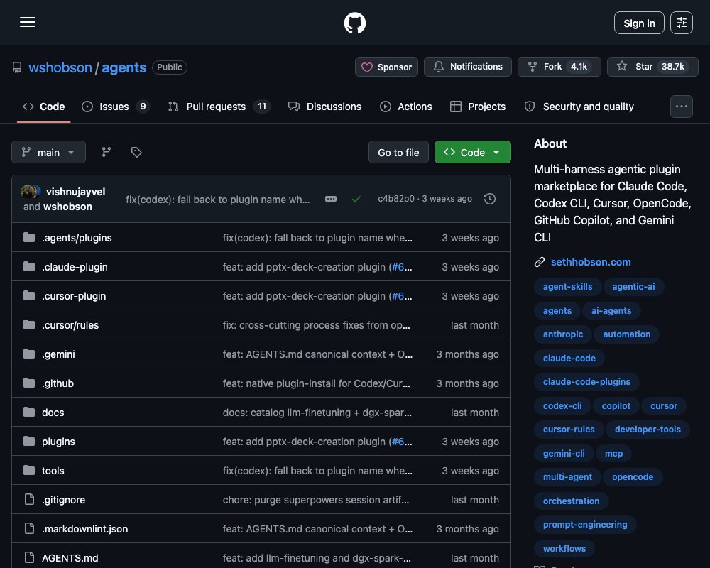 Agentic Plugin Marketplace — маркетплейс плагинов для AI-кодинга